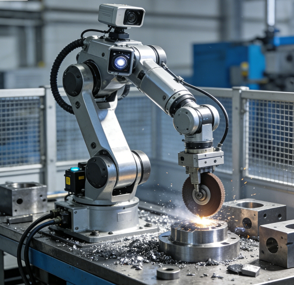 浙江新控铸件打磨机器人：从